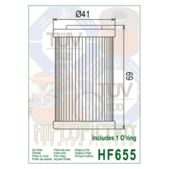 Filtro Olio Hiflo Hf655 Ktm Sx 250 06-