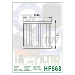 Filtro Olio Hiflo Hf568 Kymco X-citing 400 12-18