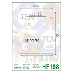 Filtro Olio Hiflo Hf198 Polaris Sportsman 600/800 04-06