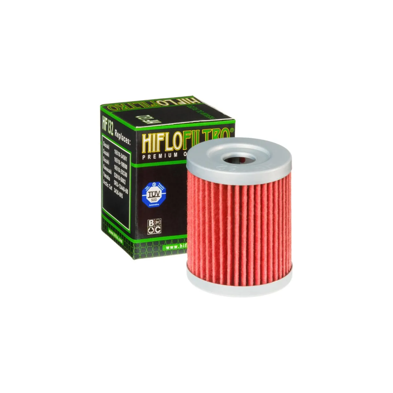 Filtro Olio Hiflo Hf132 Suzuki Dr125 Rv125 Lt 160/250/300 Arctic Cat 250