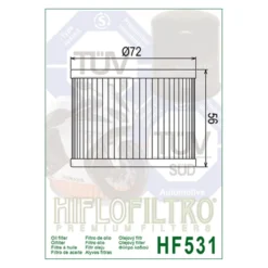 Filtro Olio Hiflo Hf531 Suzuki Gsx250 89-