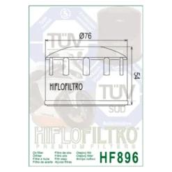 Filtro Olio Hiflo Hf896 Ural 750