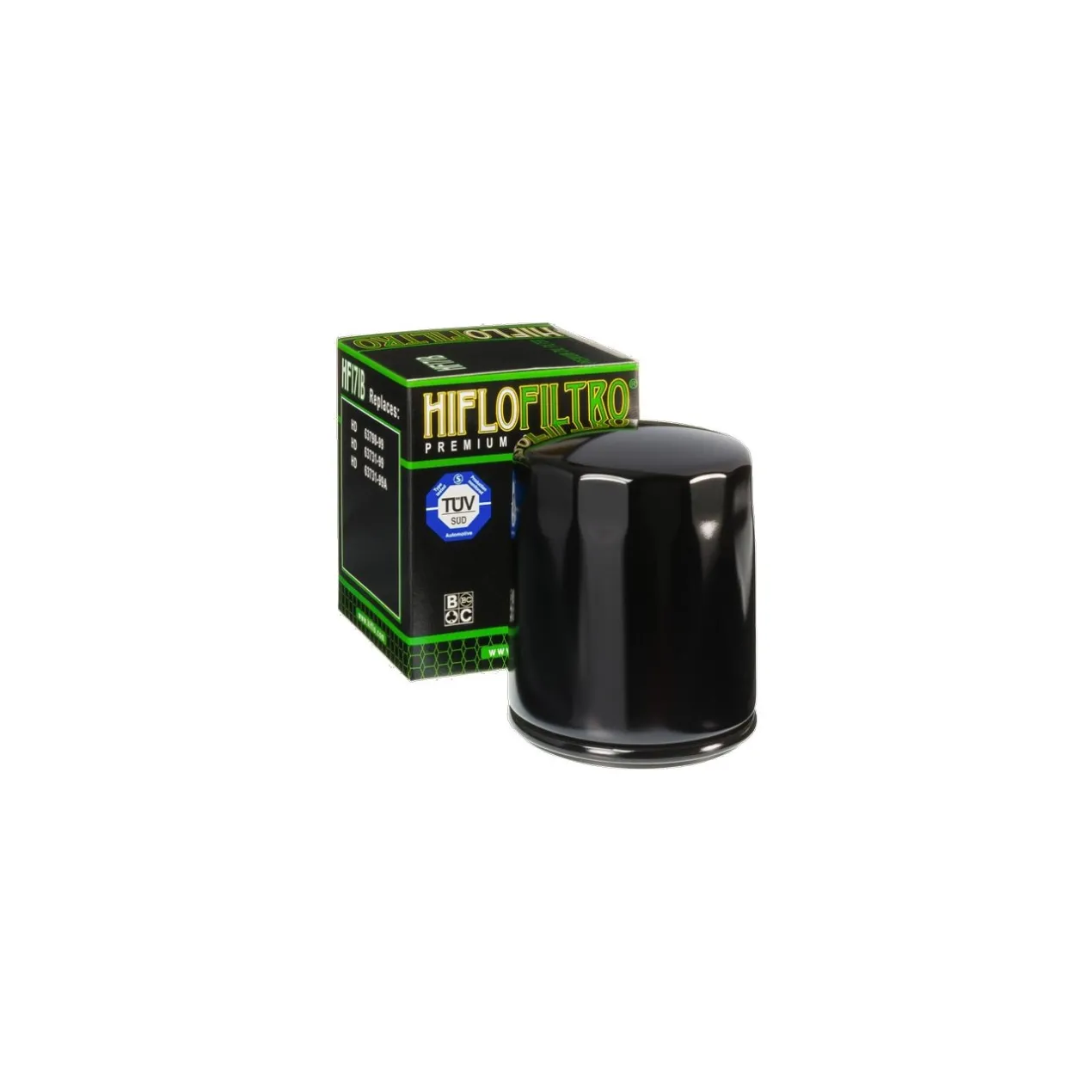 Filtro Olio Hiflo Hf171b Harley/buell 00-02 Nero