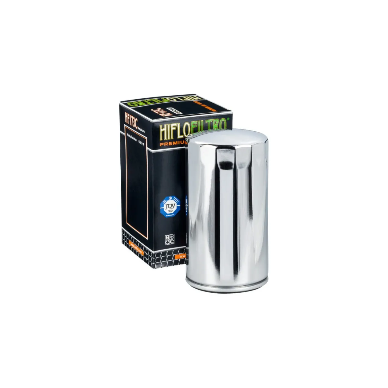 Filtro Olio Hiflo Hf173c Harley Dyna 96-98 Cromato