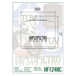 Filtro Olio Hiflo Hf124rc Kawasaki H2 1000 15-