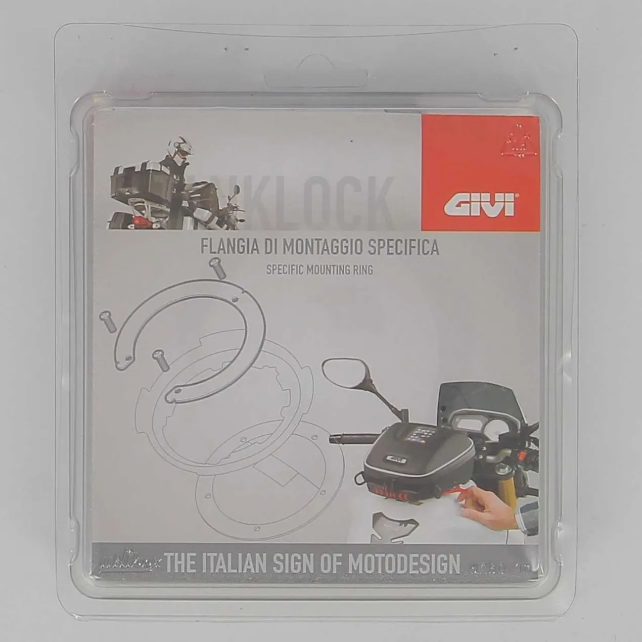Flangia Metallica X Borsa Serb Givi Cod. Bf05 Yamaha/mv/cagiva
