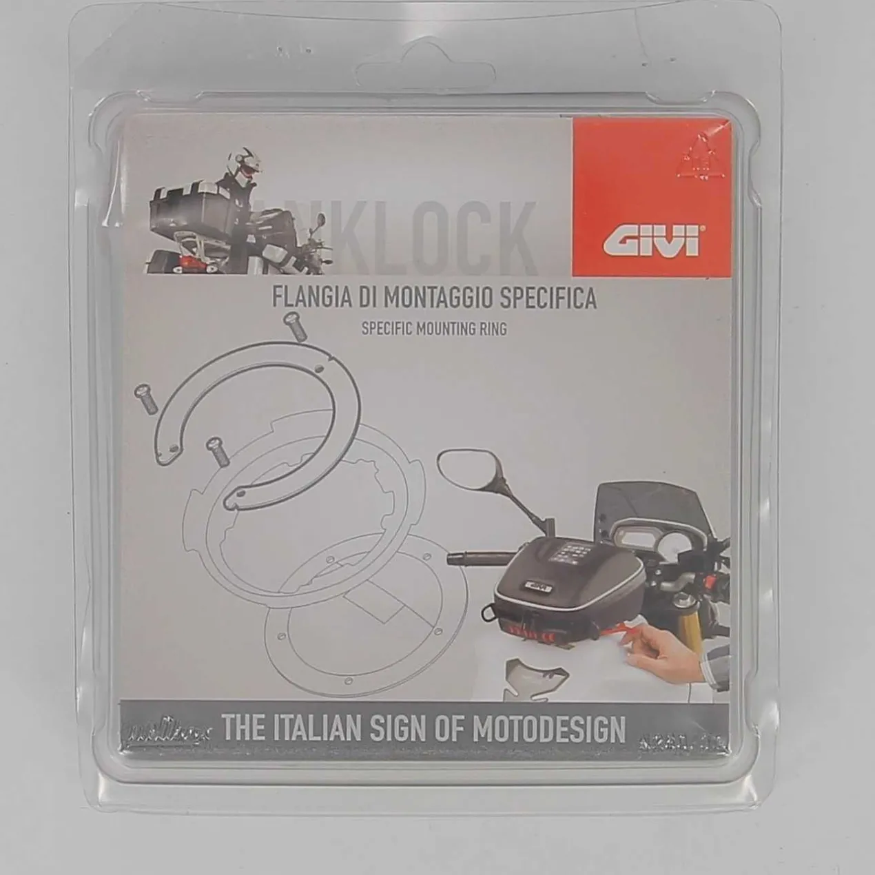 Flangia Metallica X Borsa Serb Givi Cod. Bf04 Kawasaki