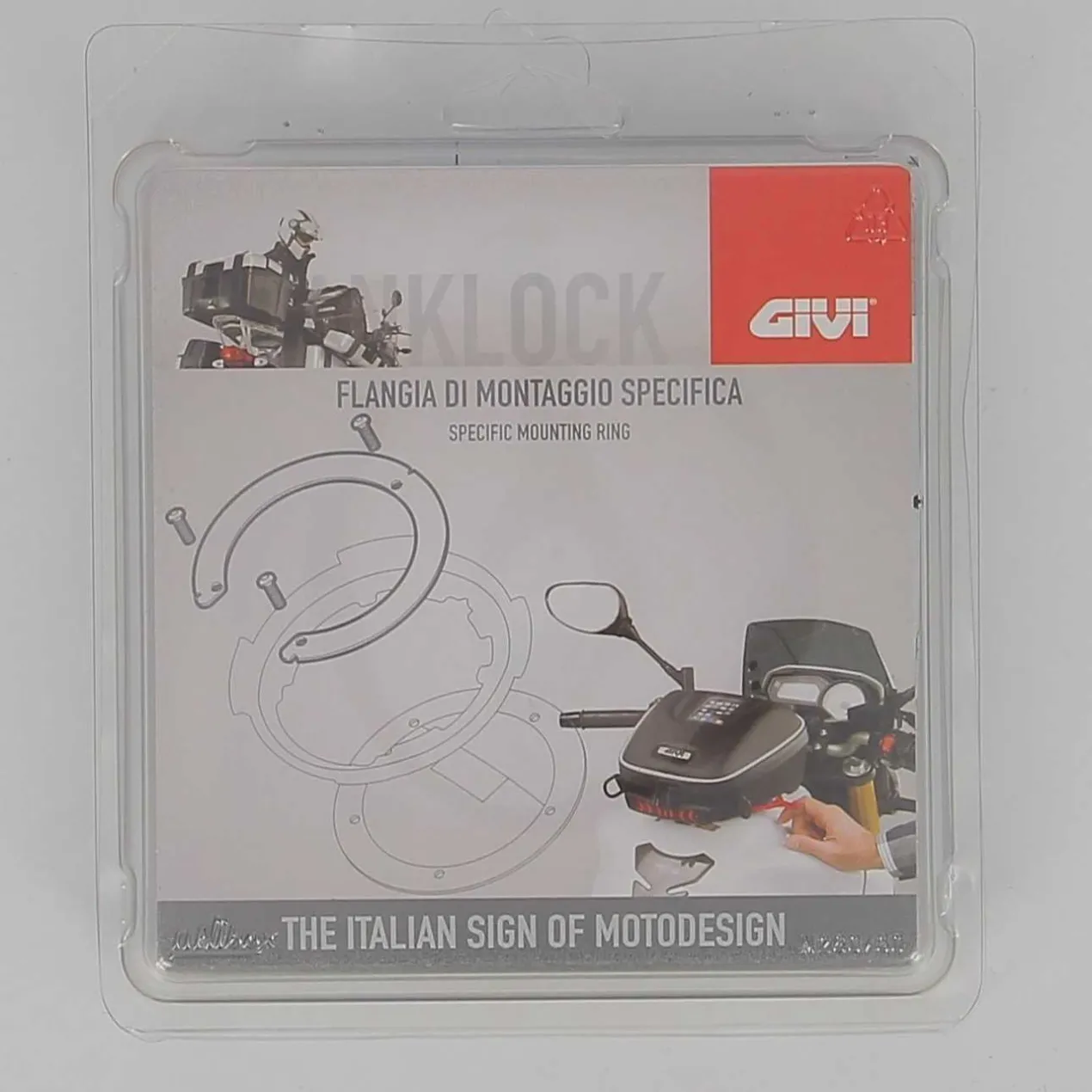 Flangia Metallica X Borsa Serb Givi Cod. Bf08 Ducati 848-1098-1198'7/11