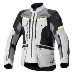 Giacca Alpinestars Bogota' Pro Drystar Gray Dark Gray Yello