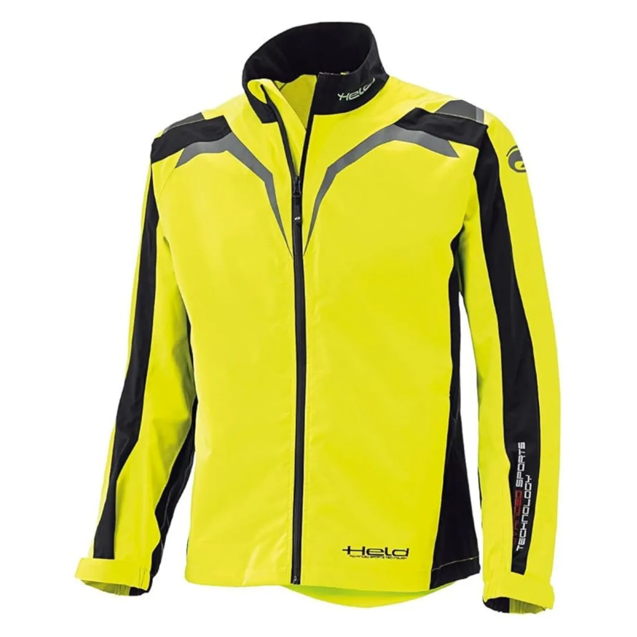 Giacca Antipioggia Donna Stretch Held Rainblock Top Giallo Fluo Nero