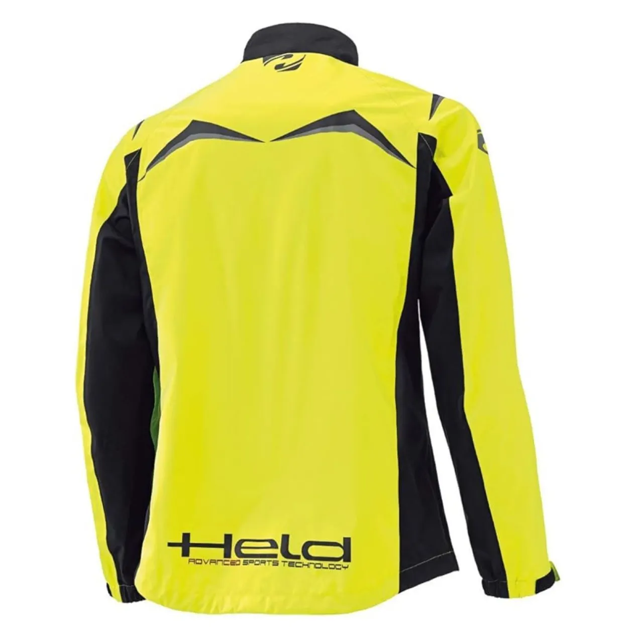 Giacca Antipioggia Donna Stretch Held Rainblock Top Giallo Fluo Nero