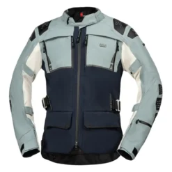 Giacca Con Membrana Laminata Ixs Tourster-stx 2.0 Blu Scuro-grigio