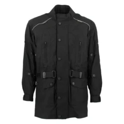 Giacca Cordura 3/4 Con Protezioni Msk 1164 Nero