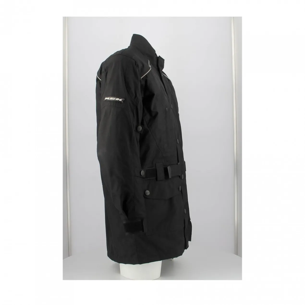 Giacca Cordura 3/4 Con Protezioni Msk 1164 Nero