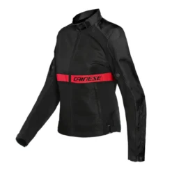 Giacca Dainese Ribelle Air Lady Black/lava-red