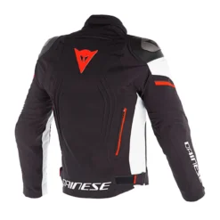 Giacca D-dry Dainese Racing 3 Black/white/fluo-red