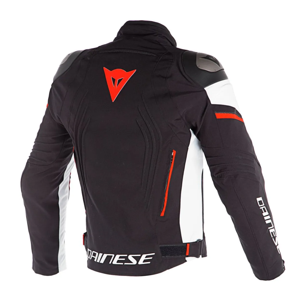 Giacca D-dry Dainese Racing 3 Black/white/fluo-red