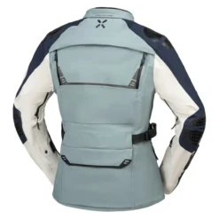 Giacca Donna Con Membrana Laminata Ixs Tourster-stx 2.0 Blu Scuro-grigio