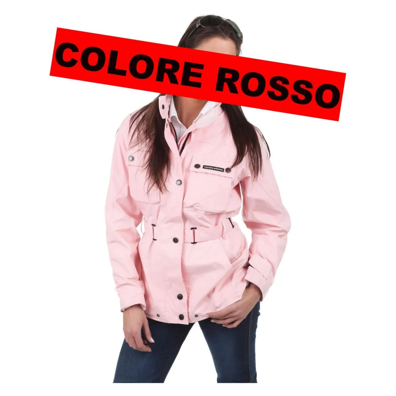Giacca Donna Impermeabile Tucanourbano 546 Tucanji Rosso