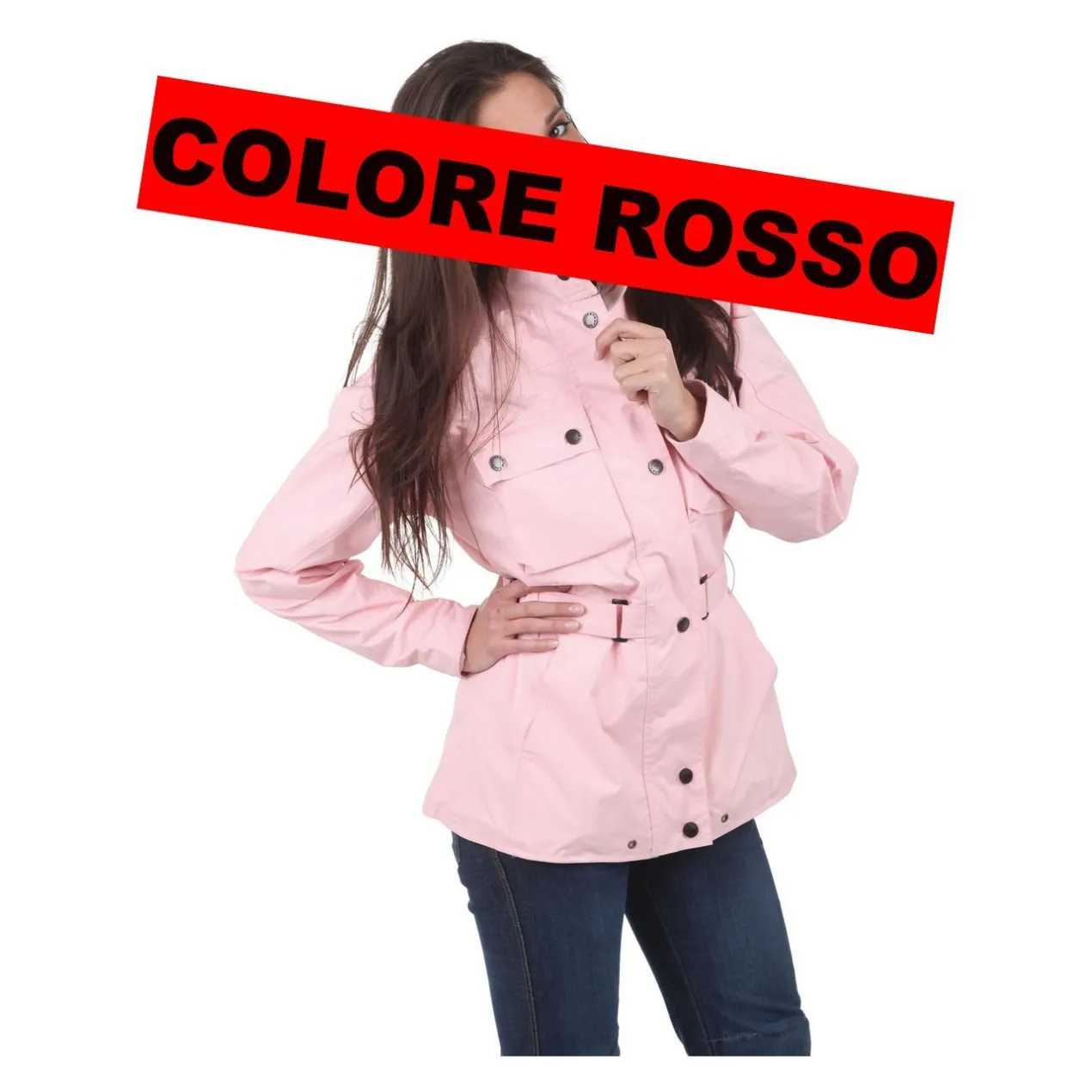 Giacca Donna Impermeabile Tucanourbano 546 Tucanji Rosso
