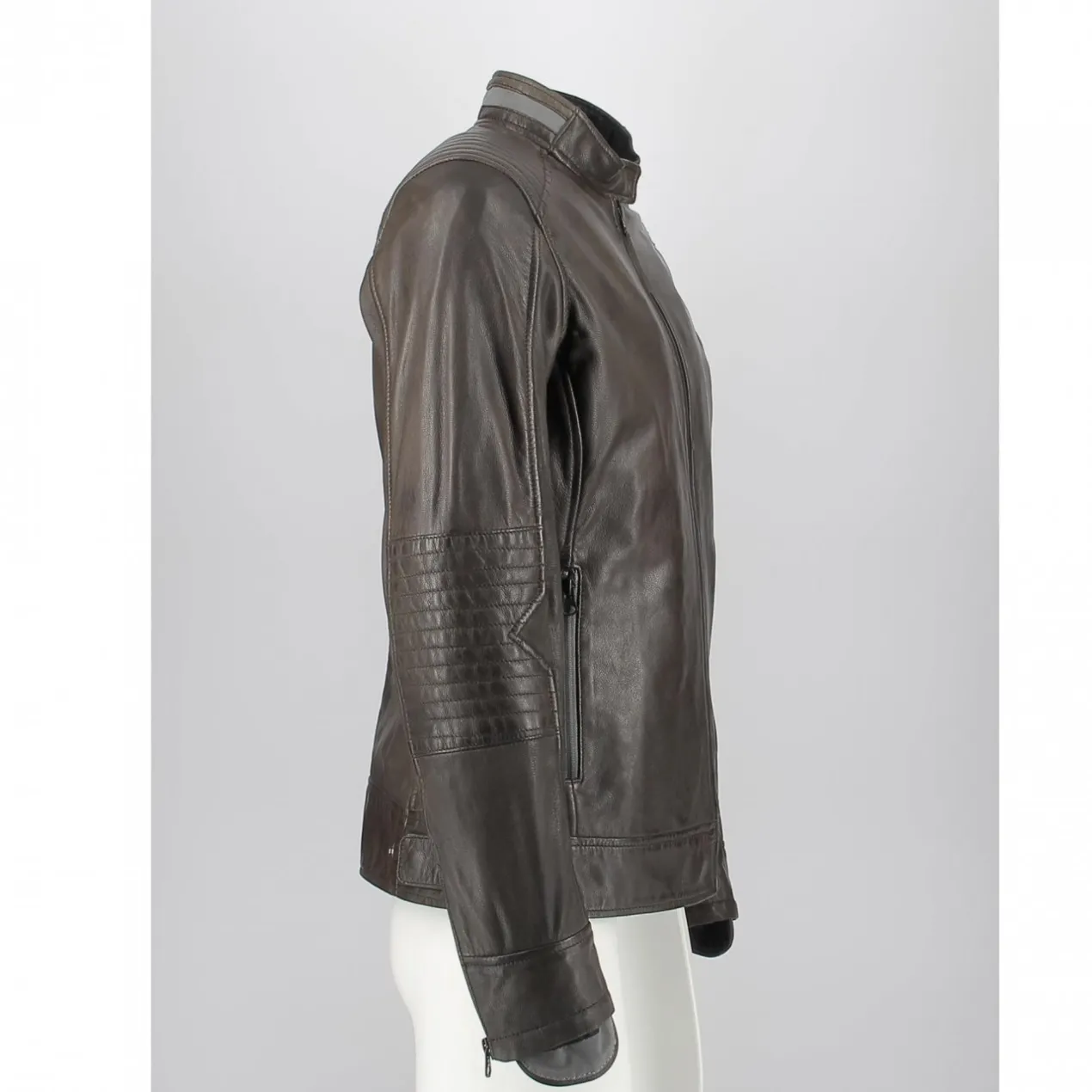 Giacca Donna In Pelle Tucanourbano Pelette Marrone