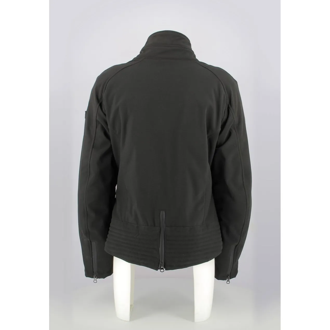 Giacca Donna In Softshell Jollisport Duke Nero