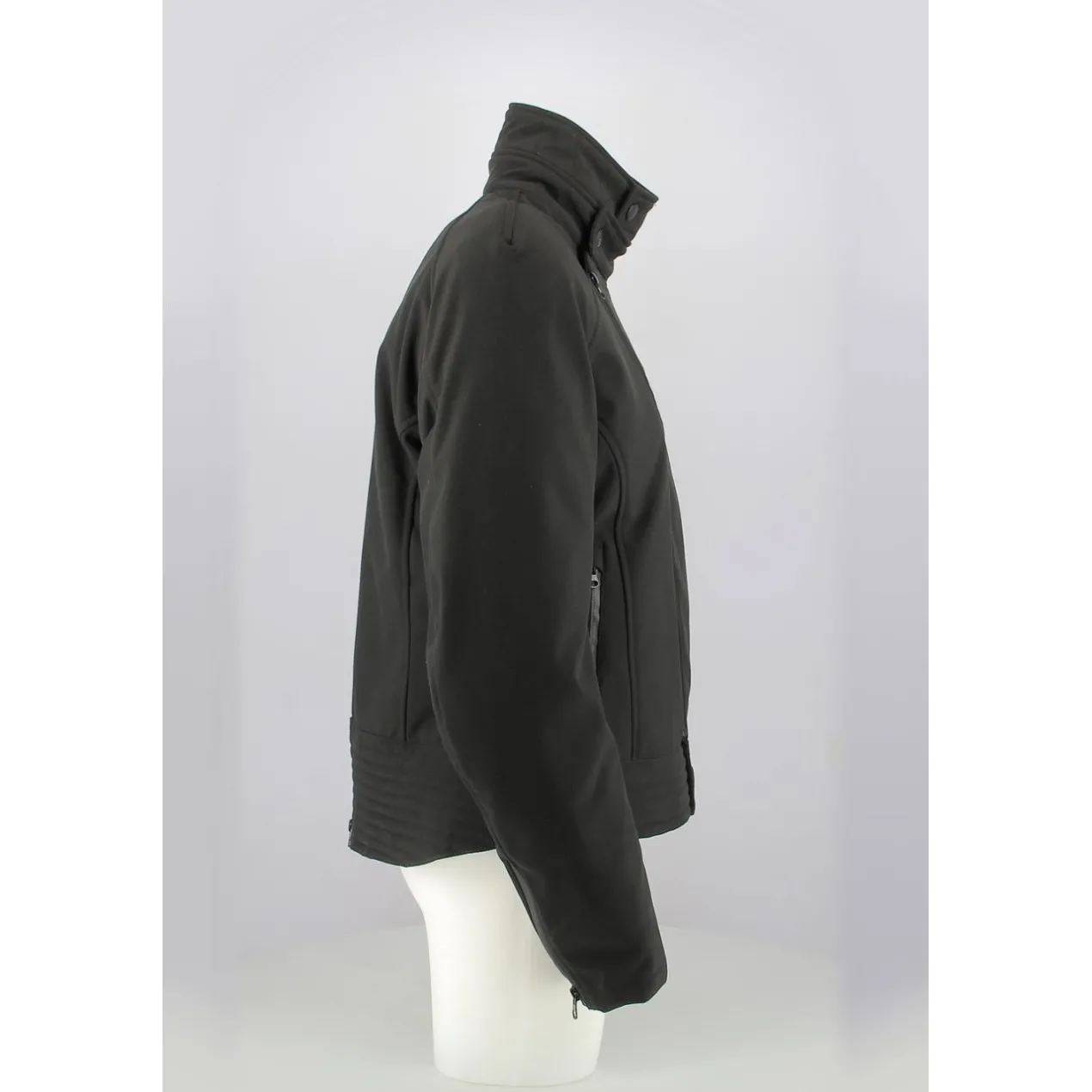 Giacca Donna In Softshell Jollisport Duke Nero