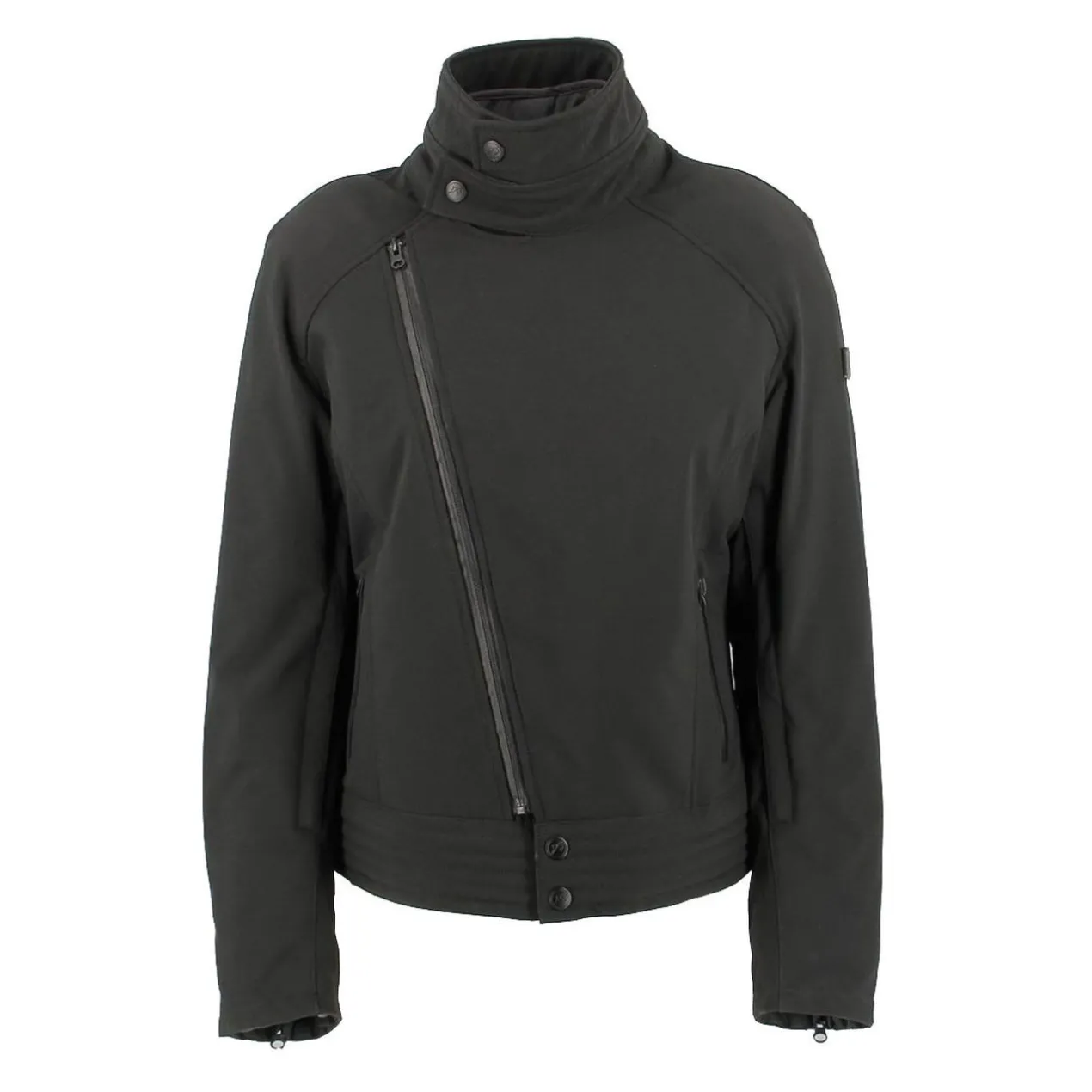 Giacca Donna In Softshell Jollisport Duke Nero
