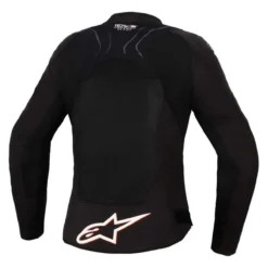 Giacca Donna Traforata Alpinestars Smx Air Black White Red Fluo