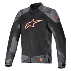 Giacca Estiva Alpinestars T-sp X Superair Gray Camo Red Fluo