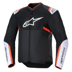 Giacca Estiva Alpinestars T-sps Air V2 Black White Red Fluo