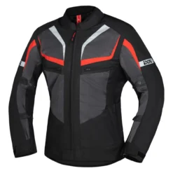 Giacca Estiva Ixs Gerona-air 1.0 Comfort Fit Grigio-rosso-nero