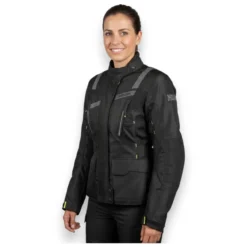Giacca Hevik Stelvio Lady Con Protezioni Nero