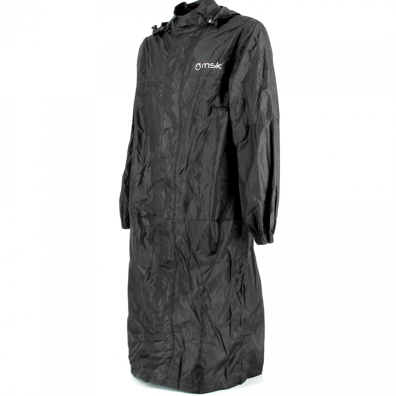 Giacca Impermeabile 7/8 Msk Nero