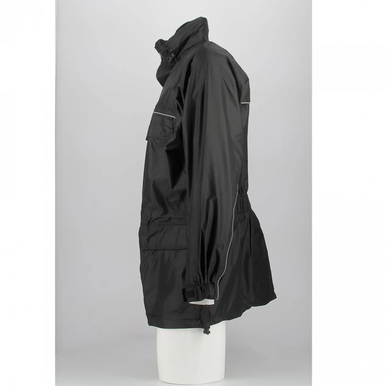 Giacca Impermeabile Oj Top 4 Tasche Nero