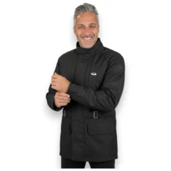 Giacca In Cordura Axo Anyway Evo Bellissima Nero