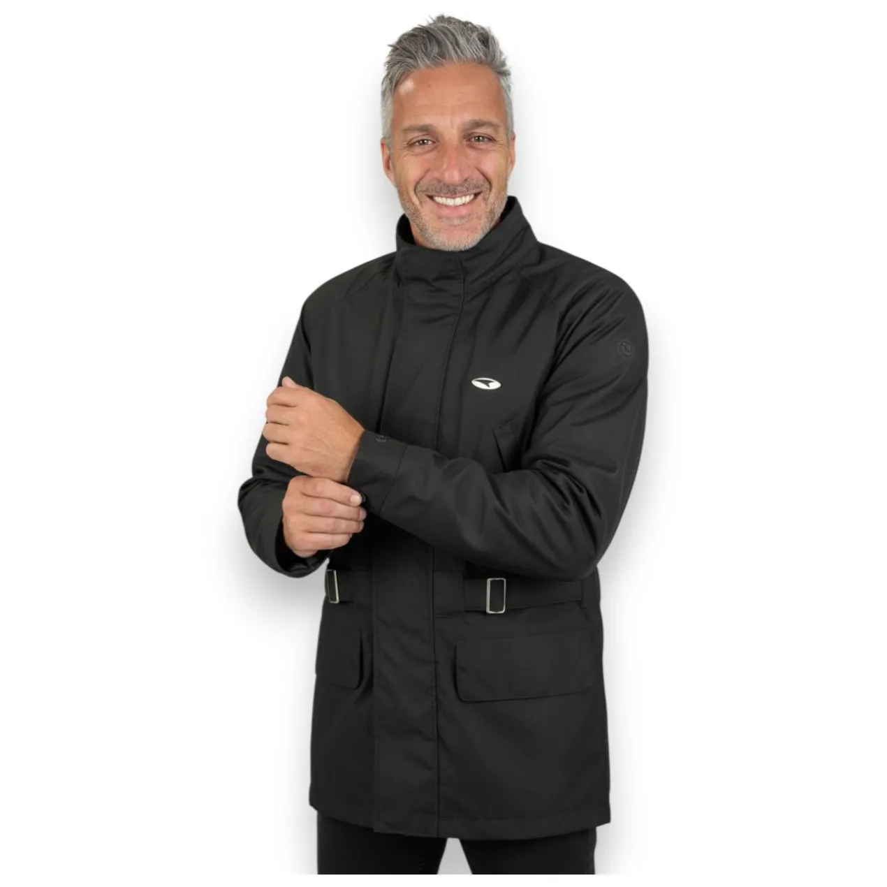Giacca In Cordura Axo Anyway Evo Bellissima Nero