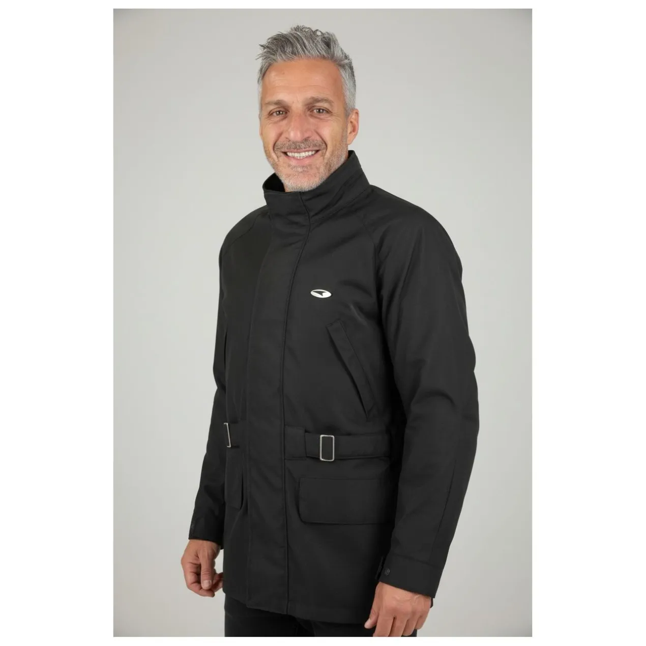 Giacca In Cordura Axo Anyway Evo Bellissima Nero