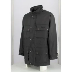 Giacca 3/4 In Cordura Castrol Street Nero