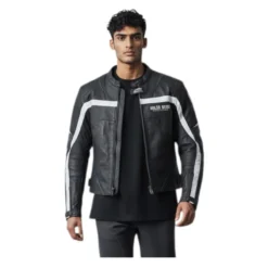 Giacca In Pelle Arlen Ness Lj-3179-an Nero Fant