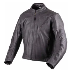 Giacca In Pelle Gms Panther Con Protezioni Nero