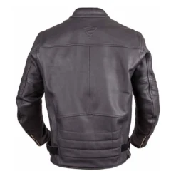 Giacca In Pelle Gms Panther Con Protezioni Nero