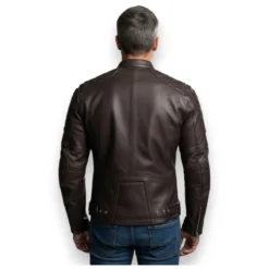 Giacca In Pelle Ixs Eliott Marrone