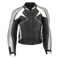 Giacca In Pelle Morbida Donna Ixs Falcon Nero Fant