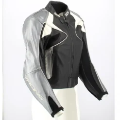 Giacca In Pelle Morbida Donna Ixs Falcon Nero Fant