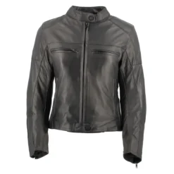 Giacca In Pelle Morbida Msk Bubu Lady Nero