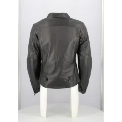 Giacca In Pelle Morbida Msk Bubu Lady Nero