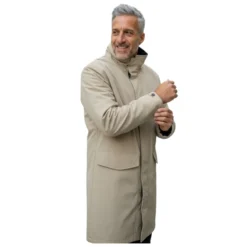 Giacca 7/8 Ixs Laminata Citta' Protezioni e Impermeabile Beige