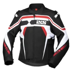 Giacca Ixs Sport Rs-700 St Nero Bianco Rosso
