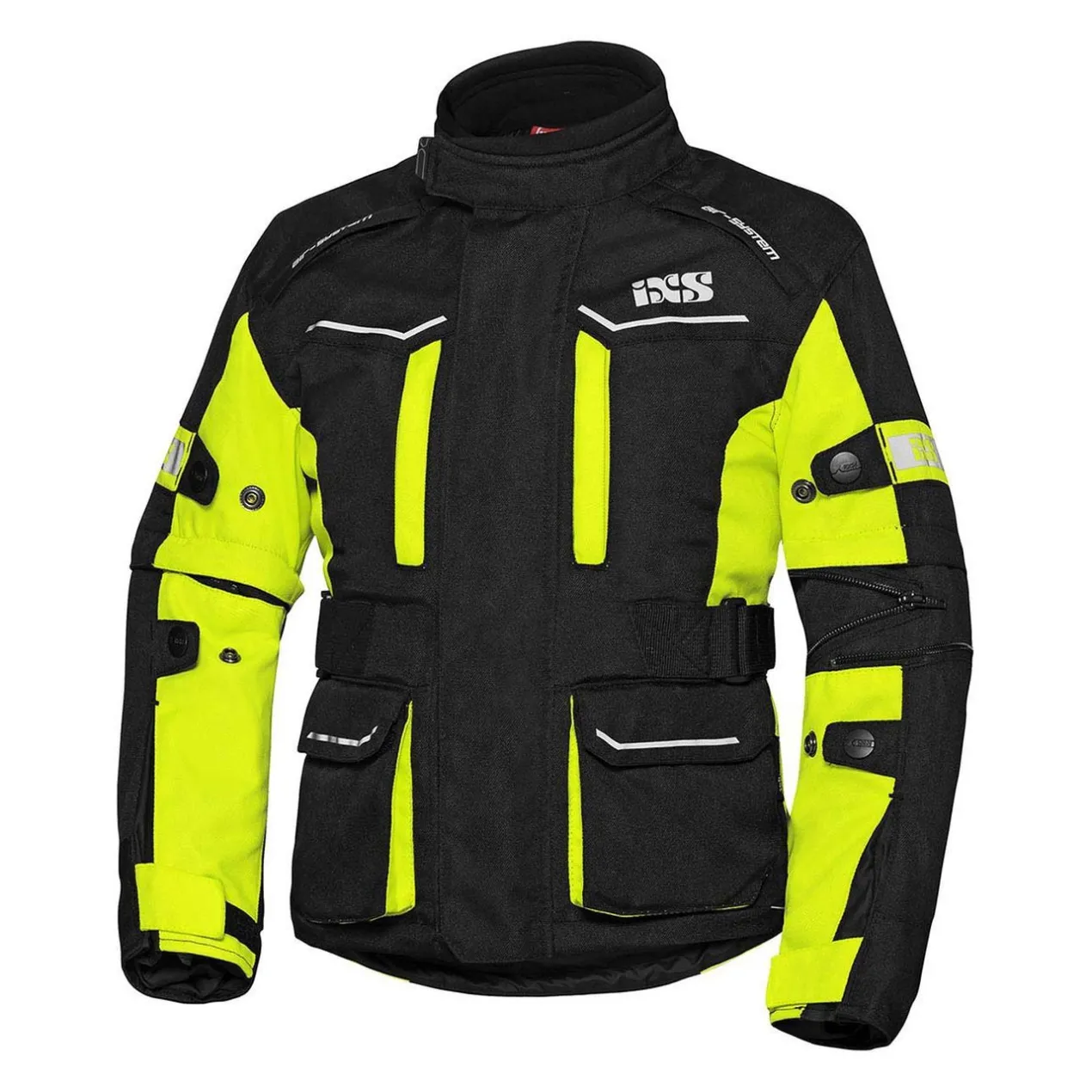 Giacca Ixs Tour 1.0 St Kid Nero Giallo Neon